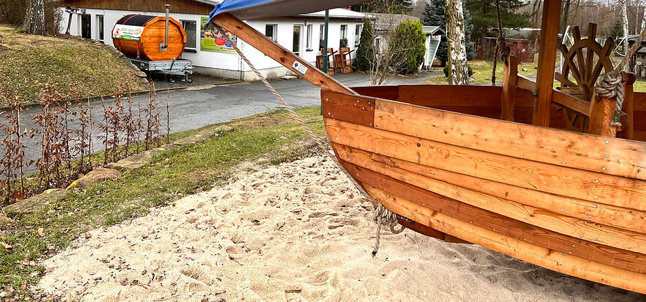 Mobile Sauna Zittau Ausblick